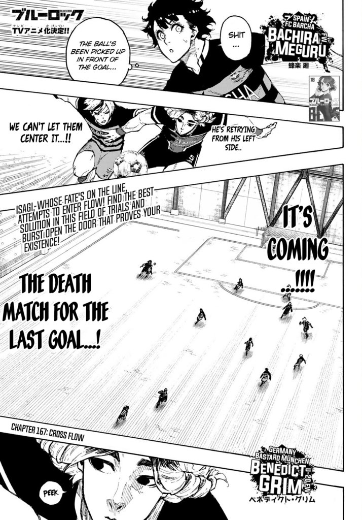 Blue Lock, Chapter 167