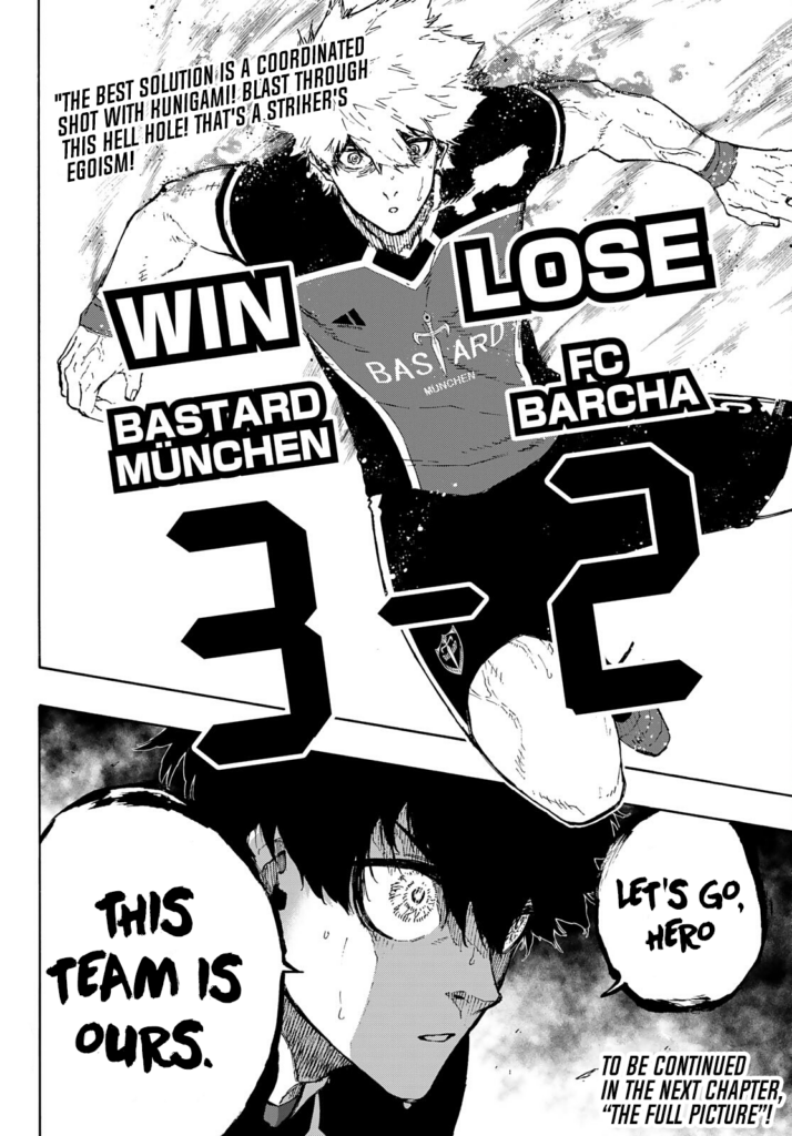 Blue Lock, Chapter 167