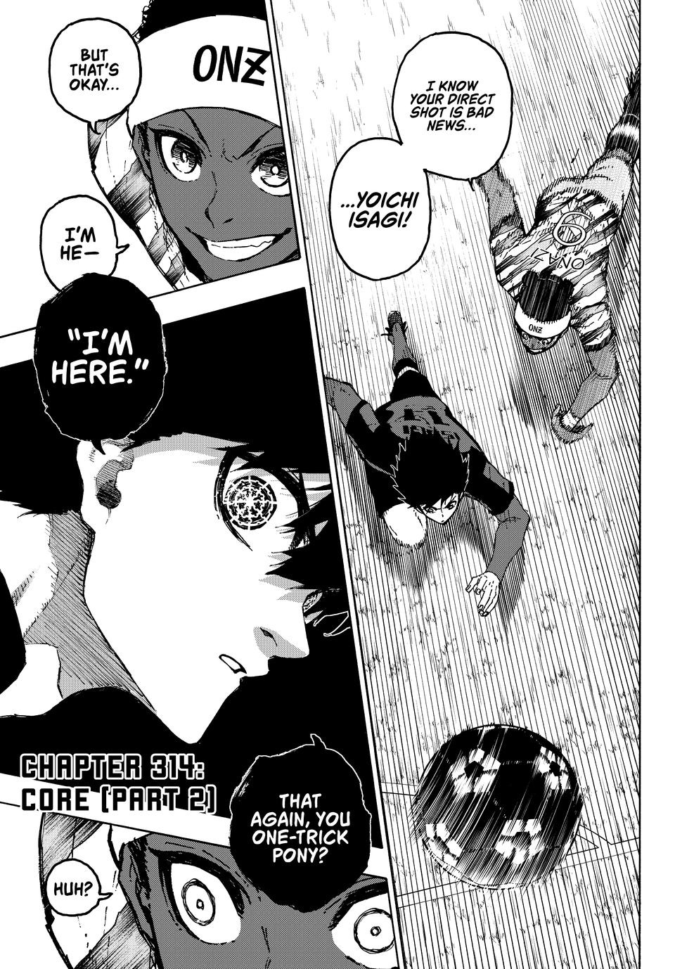 Blue Lock Chapter 314.1 Page 1