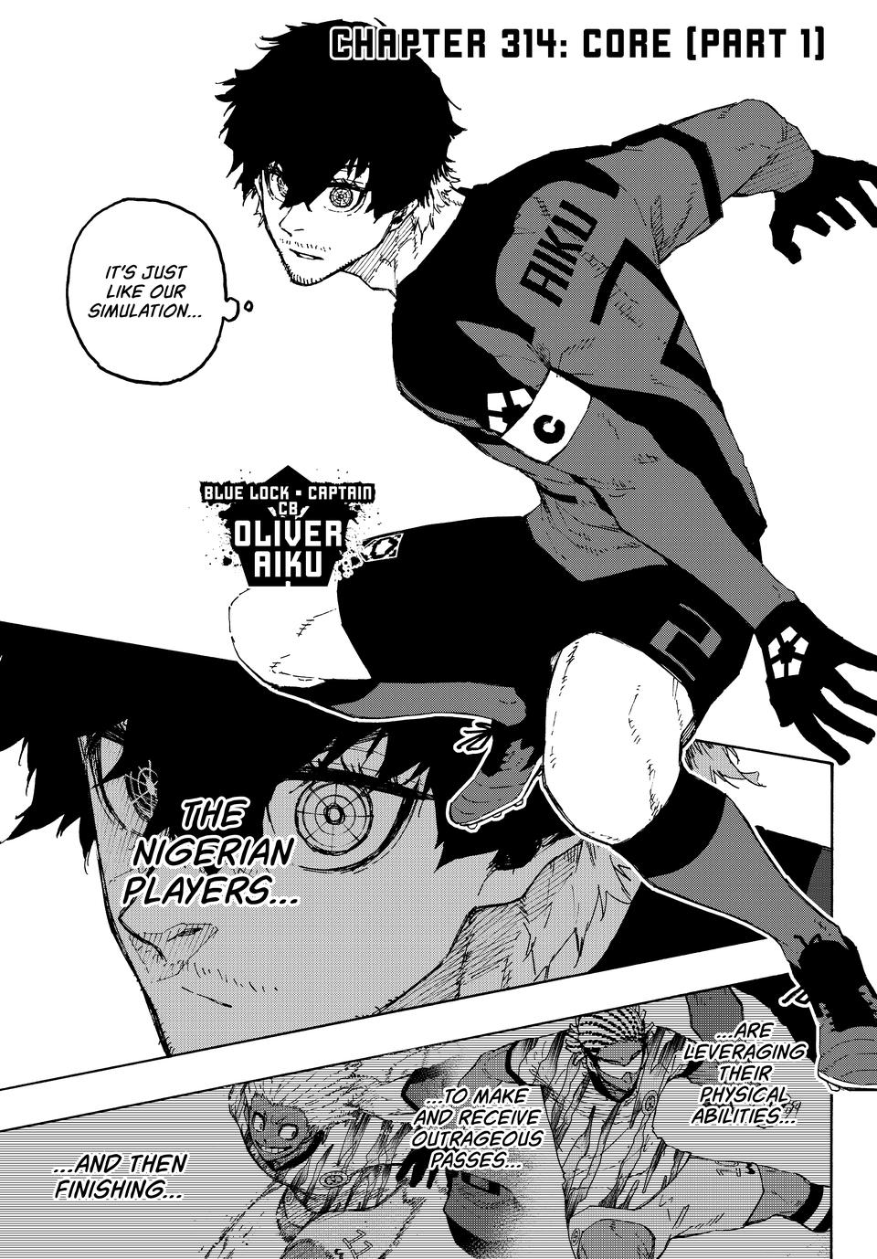 Blue Lock, Chapter 314.1 Page 1