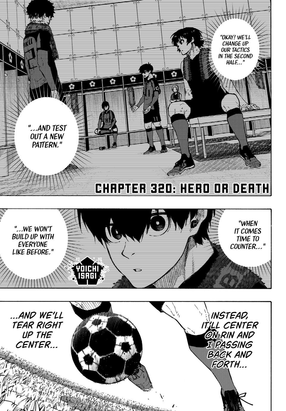 Blue Lock Chapter 320 Page 001