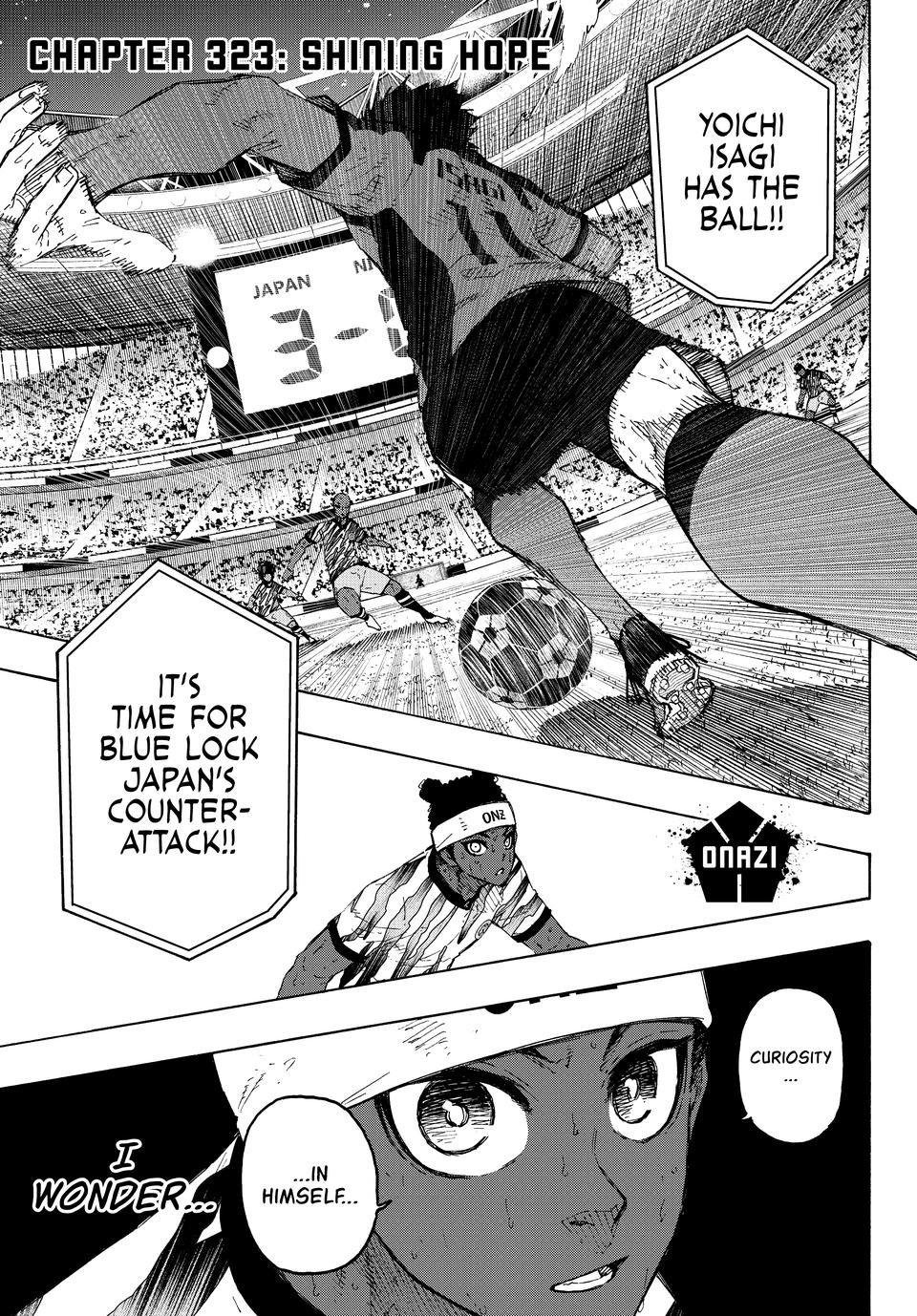 Blue Lock Chapter 323 Page 001