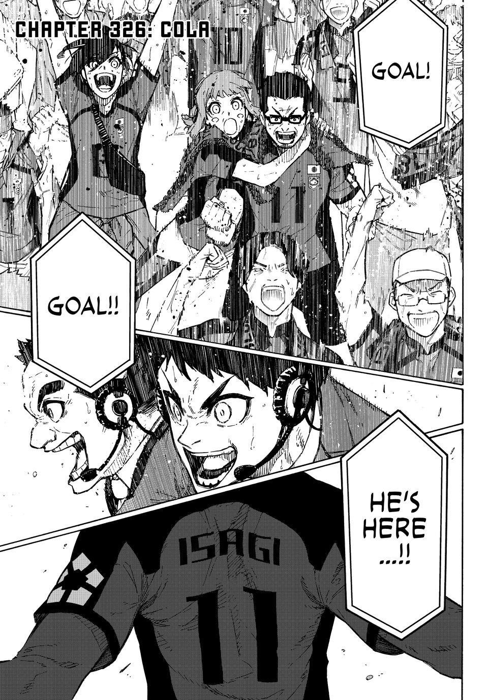 Blue Lock Chapter 326 Page 001